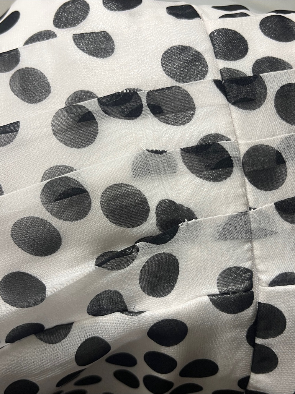 Women’s Polka Dot Halter Dress 1950s Swing Style Feminine Elegant Classic Size 6 - Picture 11 of 11